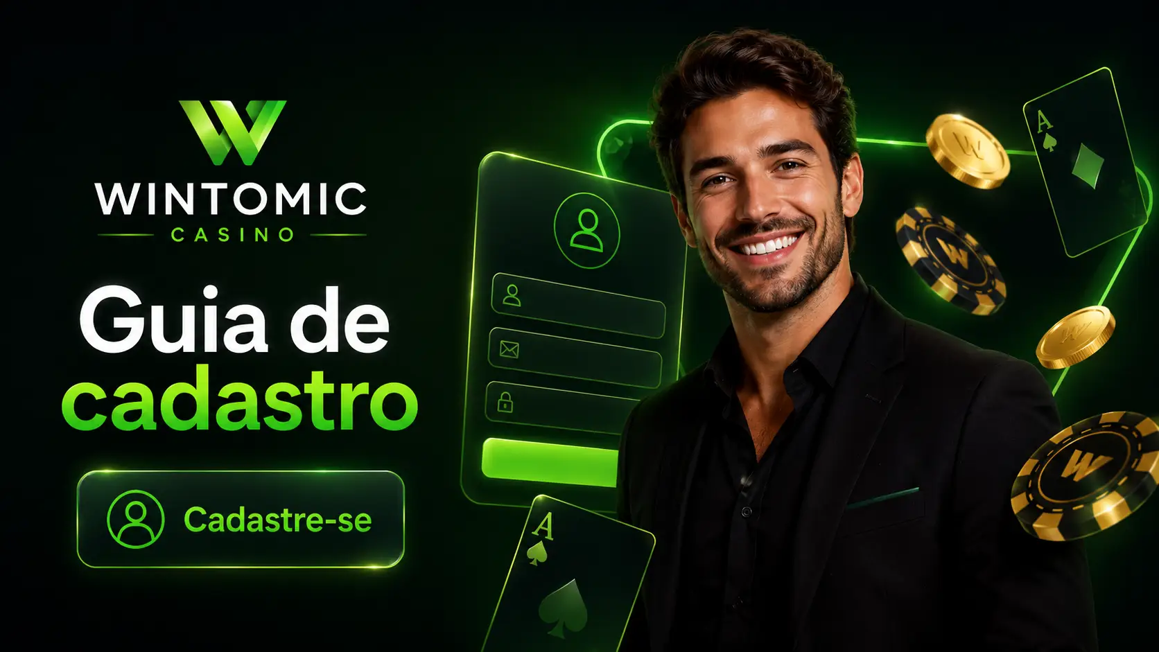 Guia de cadastro e acesso à conta
