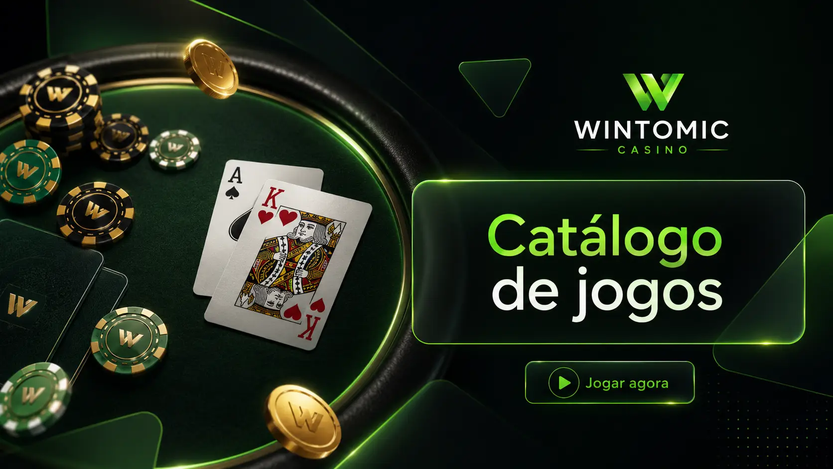 Catálogo de jogos e fornecedores de software